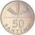 Moneda, Letonia, 50 Santimu, 1992, EBC+, Cobre - níquel, KM:13