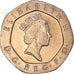 Moeda, Grã-Bretanha, Elizabeth II, 20 Pence, 1997, MS(63), Cobre-níquel