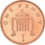 Coin, Great Britain, Elizabeth II, Penny, 1998, MS(64), Copper Plated Steel