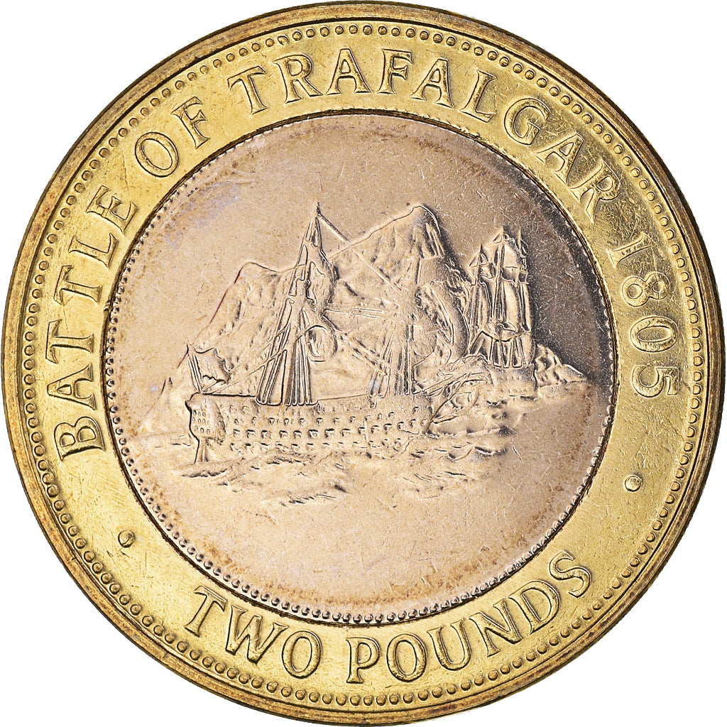Moneta, Gibilterra, Elizabeth II, 2 Pounds, 2006, SPL, Bi-metallico, KM:1092