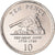 Moneda, Gibraltar, Elizabeth II, 10 Pence, 2006, Pobjoy Mint, SC, Cobre -