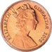 Moneta, Gibraltar, Elizabeth II, Penny, 2006, AU(55-58), Miedź platerowana