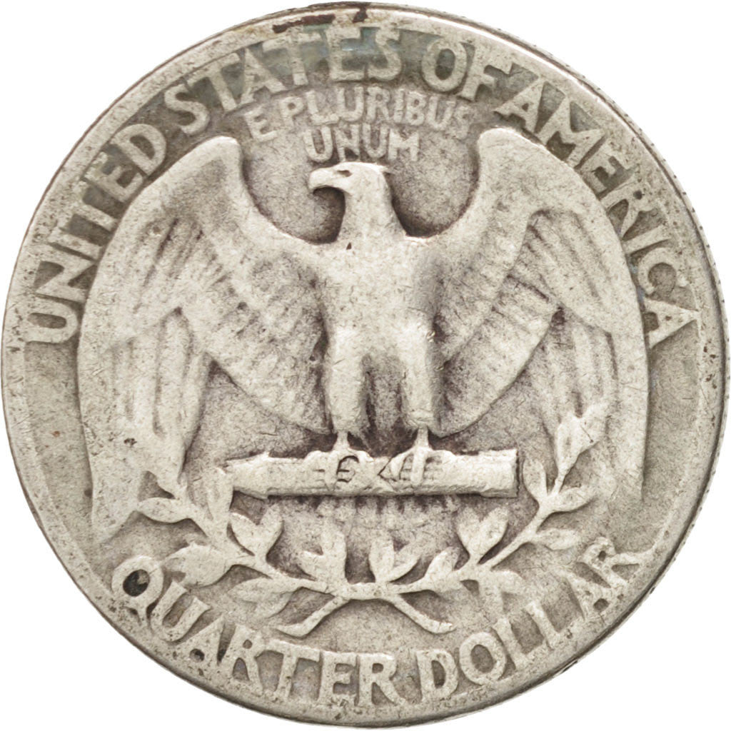 United States, Washington Quarter, 1943, Philadelphia, KM:164, TB