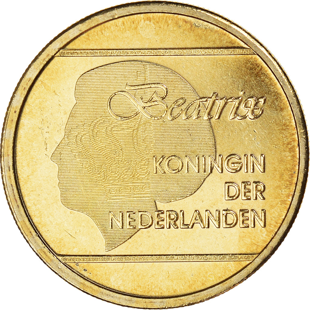 Munten, Aruba, Beatrix, 5 Florin, 2006, Utrecht, PR+, Aluminum-Bronze, KM:38