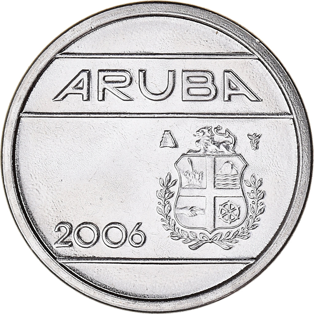 Monnaie, Aruba, Beatrix, 5 Cents, 2006, Utrecht, SPL, Nickel Bonded Steel, KM:1