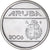 Coin, Aruba, Beatrix, 5 Cents, 2006, Utrecht, MS(63), Nickel Bonded Steel, KM:1