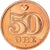 Coin, Denmark, Margrethe II, 50 Öre, 2006, Brondby, MS(63), Bronze, KM:866.3