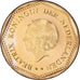 Coin, Netherlands Antilles, Beatrix, 2-1/2 Gulden, 2004, MS(63), Aureate Steel