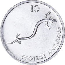 Coin, Slovenia, 10 Stotinov, 1992, MS(65-70), Aluminum, KM:7