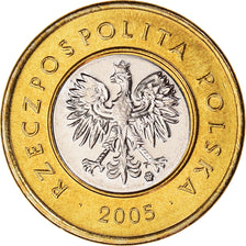 Moneta, Polonia, 2 Zlote, 2005, Warsaw, SPL, Bi-metallico, KM:283