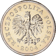 Monnaie, Pologne, 10 Groszy, 2004, Warsaw, SPL, Cupro-nickel, KM:279