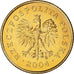 Moneta, Polska, Margrethe II, Grosz, 2004, Warsaw, MS(60-62), Mosiądz, KM:276