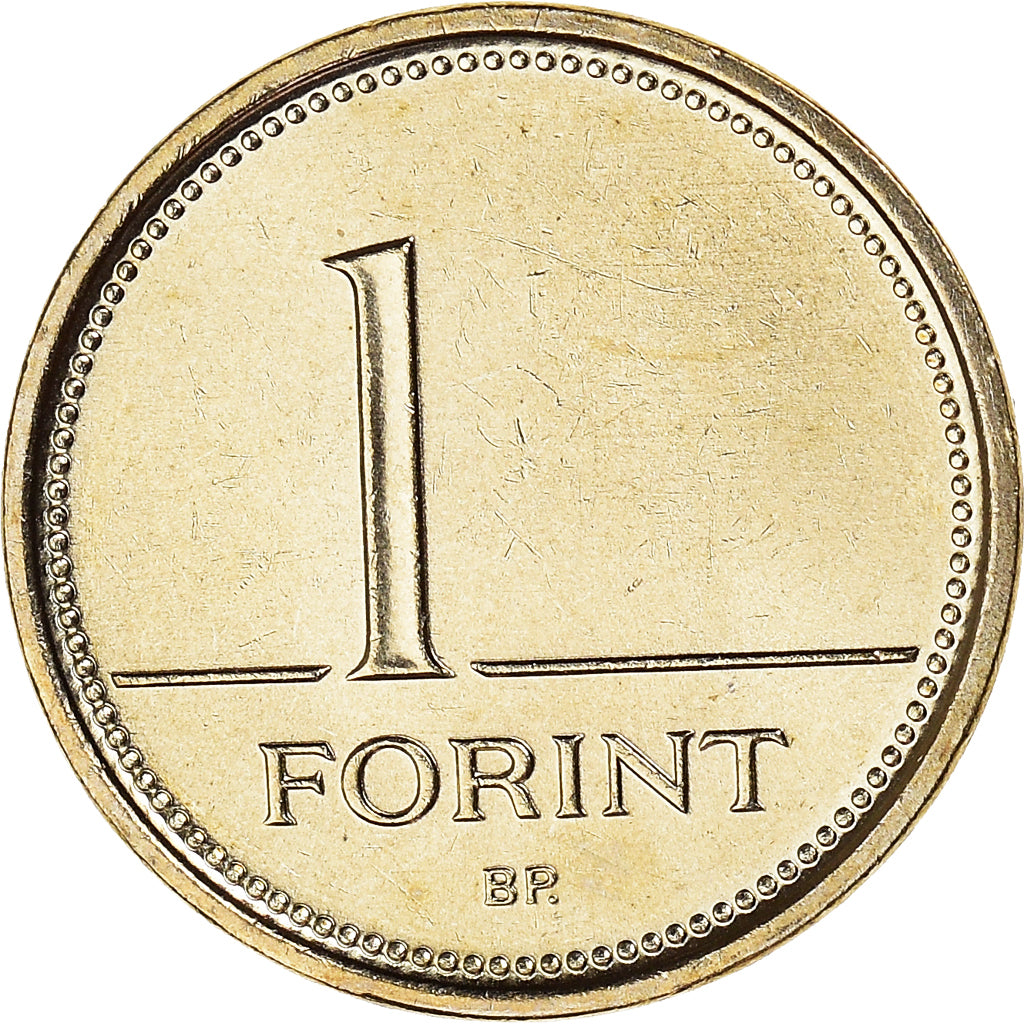 Coin, Hungary, Forint, 2002, Budapest, MS(60-62), Nickel-brass, KM:692