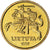 Coin, Lithuania, 20 Centu, 1997, MS(60-62), Nickel-brass, KM:107