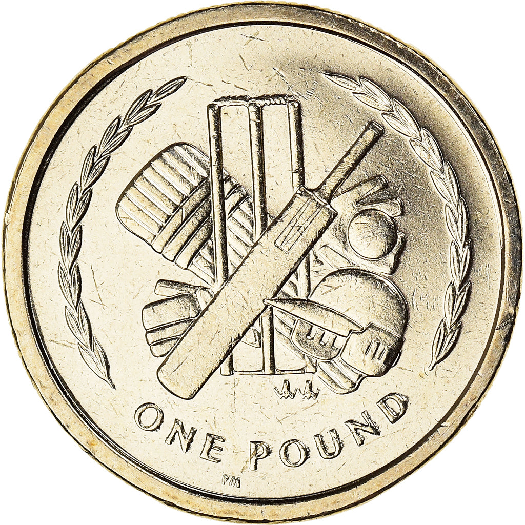 Coin, Isle of Man, Elizabeth II, Pound, 1998, MS(63), Nickel-brass, KM:906.1