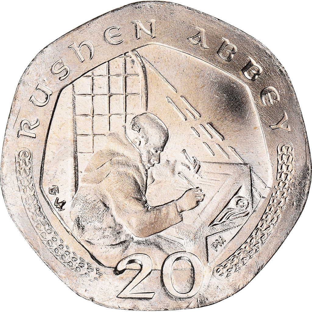Moneta, Isola di Man, Elizabeth II, 20 Pence, 2003, Pobjoy Mint, SPL