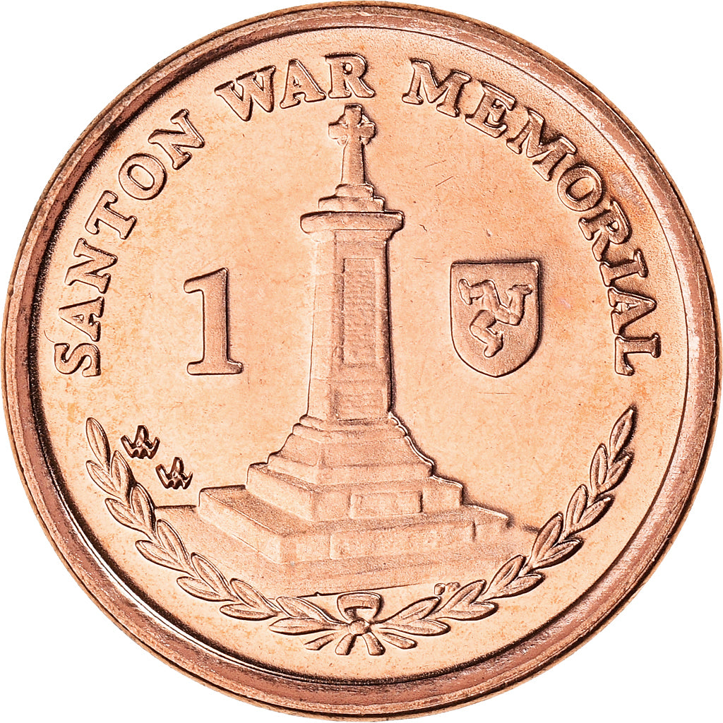 Coin, Isle of Man, Elizabeth II, Penny, 2005, Pobjoy Mint, MS(64), Copper Plated