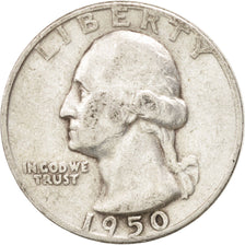 United States, Washington Quarter, 1950, Philadelphia, KM:164, TTB