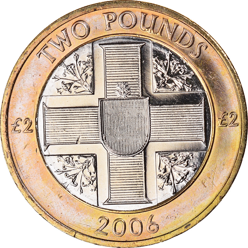 Moneta, Guernsey, Elizabeth II, 2 Pounds, 2006, British Royal Mint, SPL-