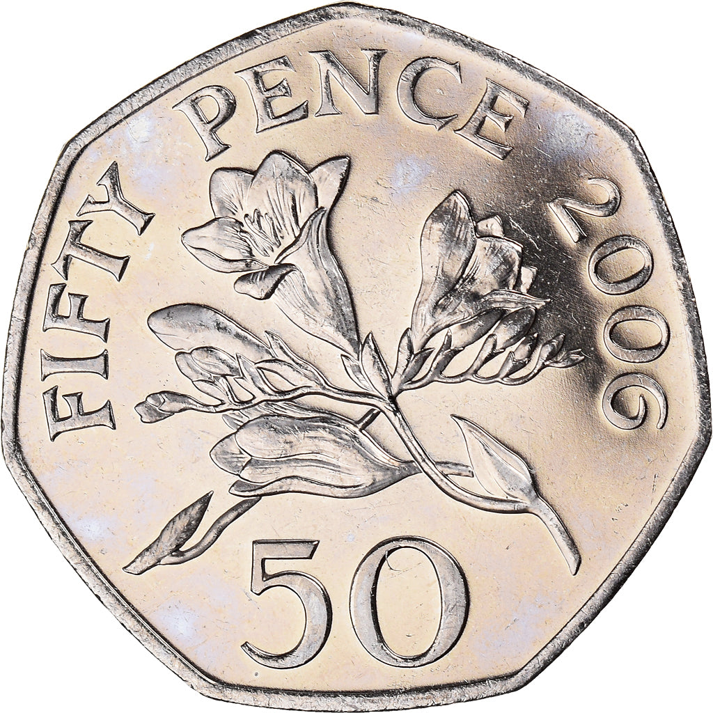Monnaie, Guernesey, Elizabeth II, 50 Pence, 2006, British Royal Mint, SUP