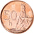 Moneta, Słowacja, 50 Halierov, 2001, MS(60-62), Miedź platerowana stalą