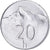 Moneta, Słowacja, 20 Halierov, 2001, Kremnica, MS(65-70), Aluminium, KM:18