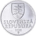 Coin, Slovakia, 10 Halierov, 2002, MS(64), Aluminum, KM:17