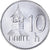 Moneta, Słowacja, 10 Halierov, 2002, MS(64), Aluminium, KM:17