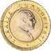 Coin, Turkey, 50 New Kurus, 2006, Istanbul, MS(63), Bi-Metallic, KM:1168
