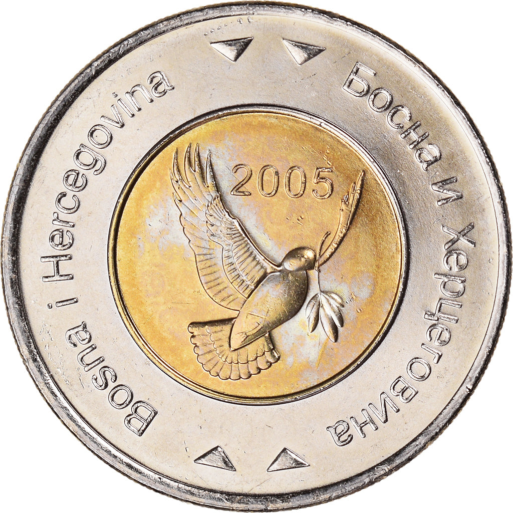 Coin, Bosnia - Herzegovina, 5 Konvertible Marka, 2005, British Royal Mint