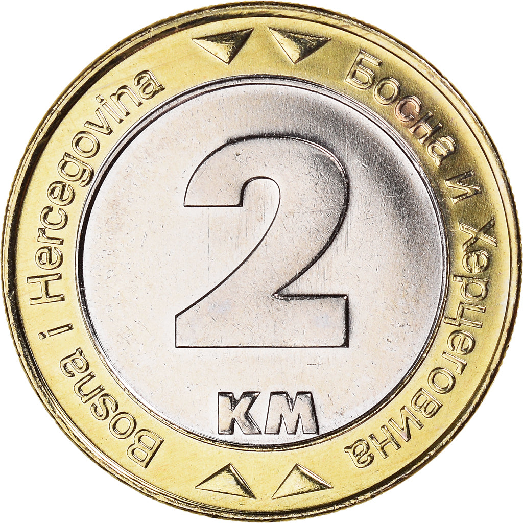 Moneta, Bosnia - Erzegovina, 2 Konvertible Marka, 2003, British Royal Mint