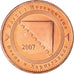 Monnaie, Bosnie-Herzégovine, 50 Feninga, 2007, SPL, Cuivre plaqué acier