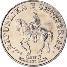 Coin, Albania, 50 Lekë, 1996, MS(63), Copper-nickel, KM:79