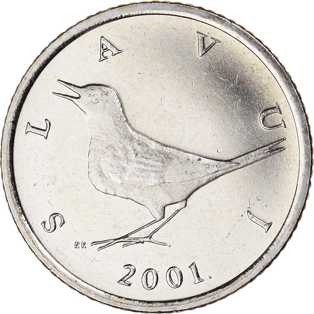 Coin, Croatia, Kuna, 2001, MS(60-62), Copper-Nickel-Zinc, KM:9.1