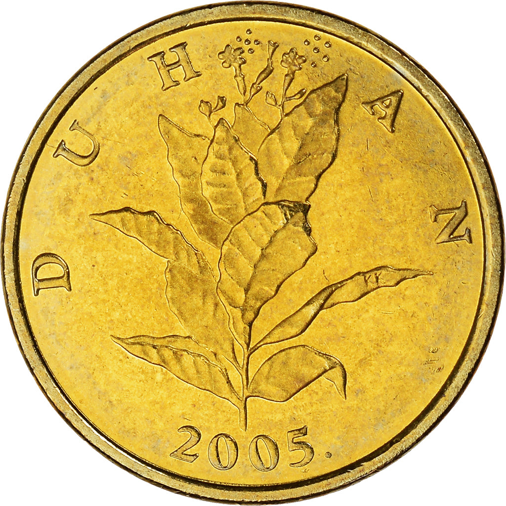 Coin, Croatia, 10 Lipa, 2005, MS(60-62), Brass plated steel, KM:6