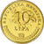 Moneda, Croacia, 10 Lipa, 2005, EBC+, Latón chapado en acero, KM:6