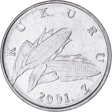 Coin, Croatia, Lipa, 2001, MS(63), Aluminum, KM:3