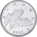 Coin, Croatia, Lipa, 2001, MS(63), Aluminum, KM:3