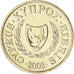 Münze, Zypern, Cent, 2003, UNZ+, Nickel-brass, KM:53.3