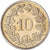 Coin, Switzerland, 10 Rappen, 2005, Bern, MS(60-62), Copper-nickel, KM:27