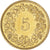 Coin, Switzerland, 5 Rappen, 2005, Bern, MS(64), Aluminum-Bronze, KM:26c