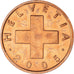 Coin, Switzerland, Rappen, 2005, Bern, MS(64), Bronze, KM:46