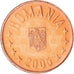 Coin, Romania, 5 Bani, 2005, Bucharest, MS(60-62), Copper Plated Steel, KM:190