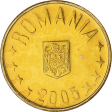 Coin, Romania, Ban, 2005, MS(60-62), Brass plated steel, KM:189
