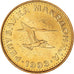 Coin, Macedonia, 50 Deni, 1993, MS(60-62), Brass, KM:1