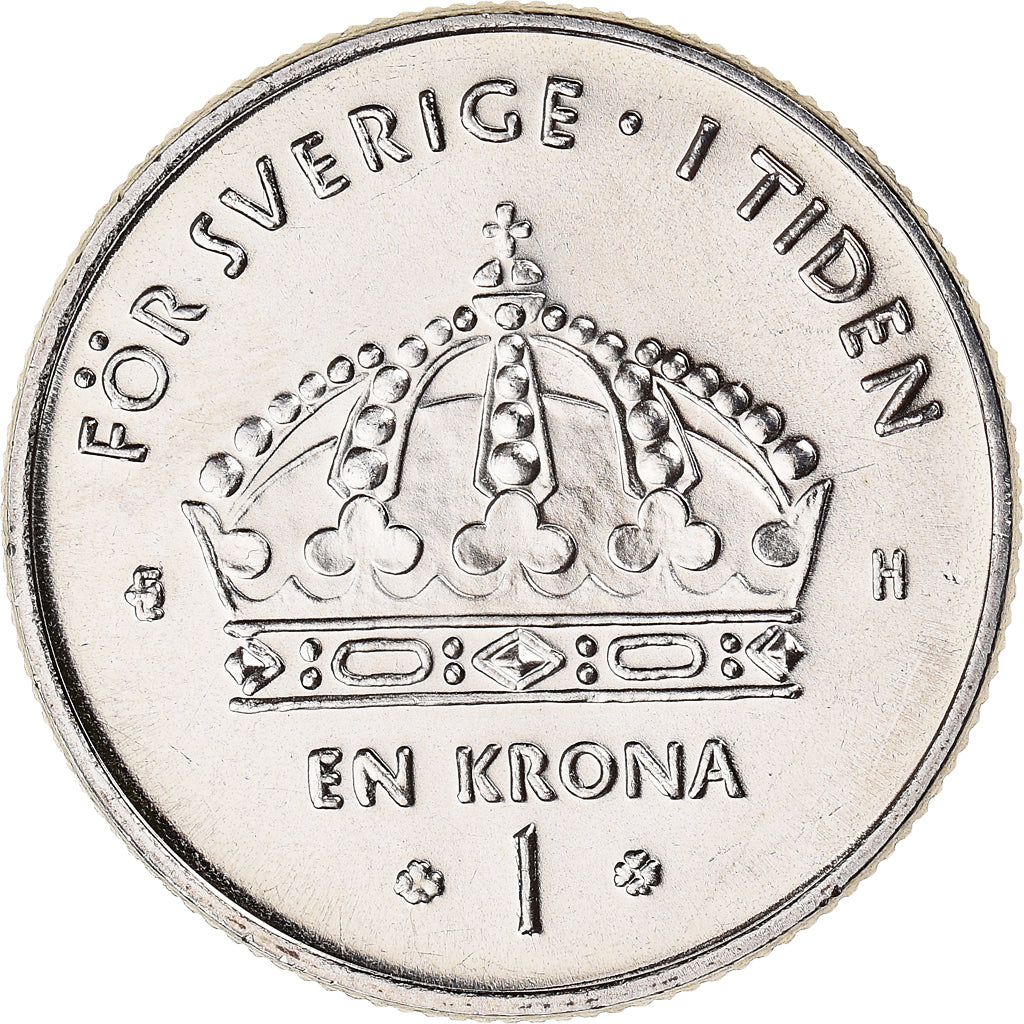 Moneta, Svezia, Carl XVI Gustaf, Krona, 2005, Eskilstuna, SPL, Rame-nichel
