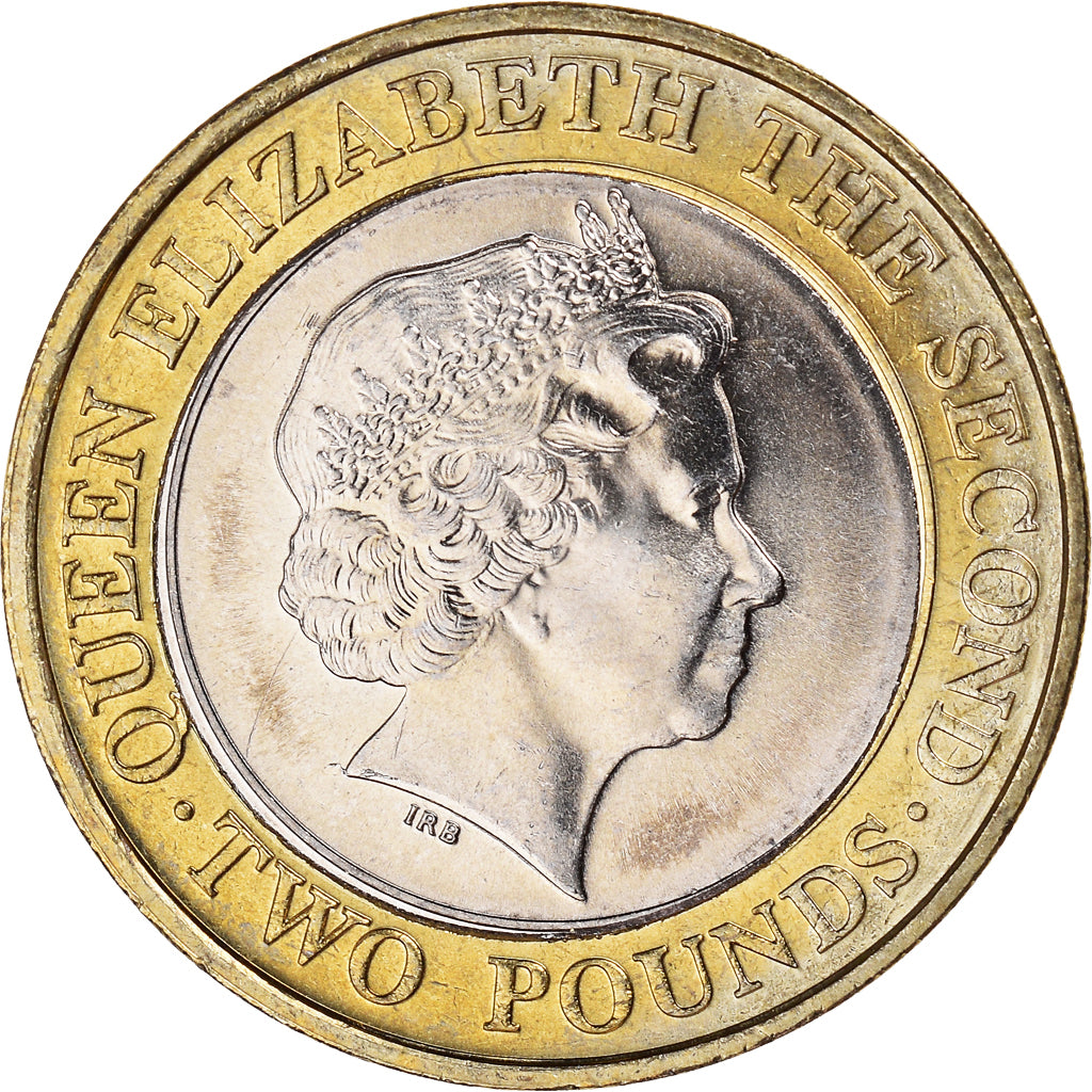 Moneta, Jersey, Elizabeth II, 2 Pounds, 1998, SPL, Bi-metallico, KM:102