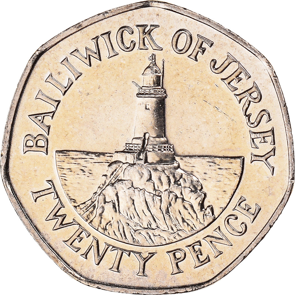 Monnaie, Jersey, Elizabeth II, 20 Pence, 2007, SUP+, Cupro-nickel, KM:107