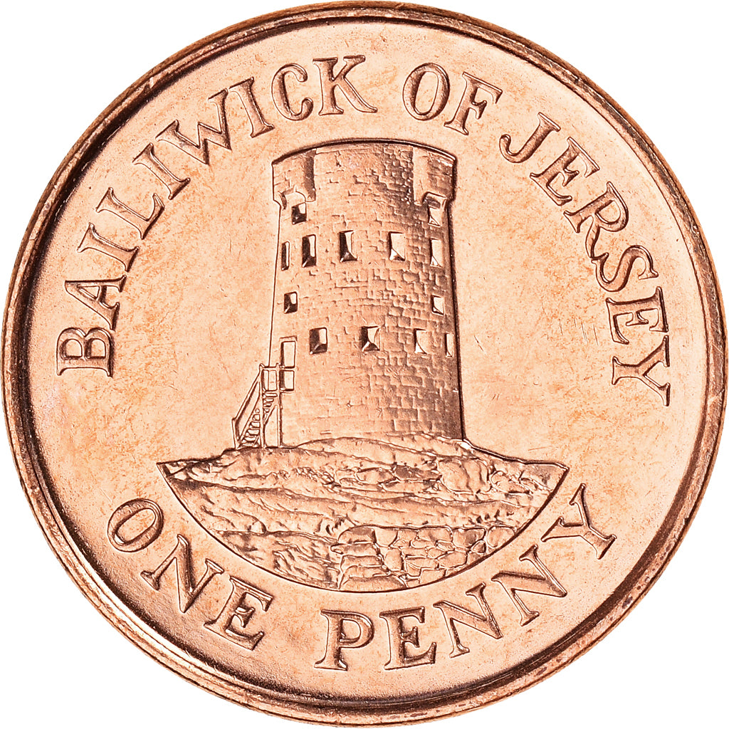 Moneta, Jersey, Penny, 2006, MS(63), Brązowy