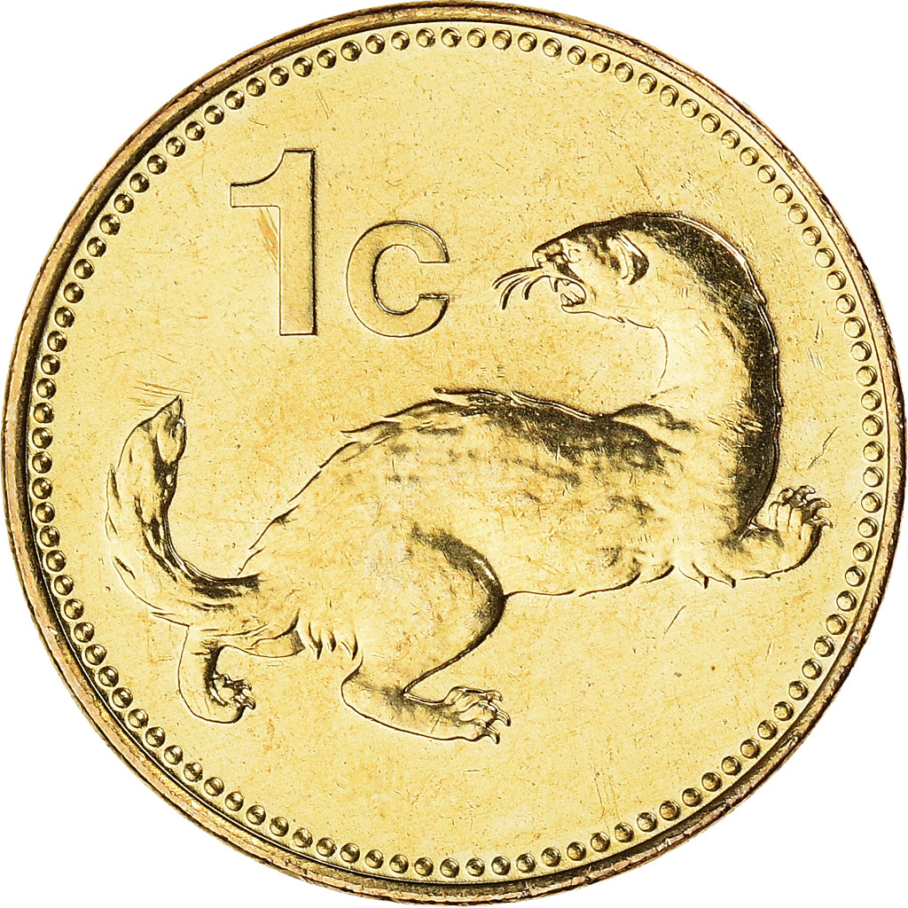Coin, Malta, Cent, 2004, MS(60-62), Nickel-brass, KM:93